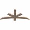 Ekena Millwork Alberta Smooth Timber Gable Bracket, Douglas Fir, 48"W x 22"H x 1 1/2"D x 3 1/2"F, 11/12 Pitch GBW048X22X0204ALB00SDF - alternate 2